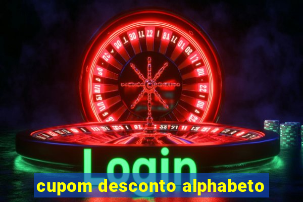 cupom desconto alphabeto